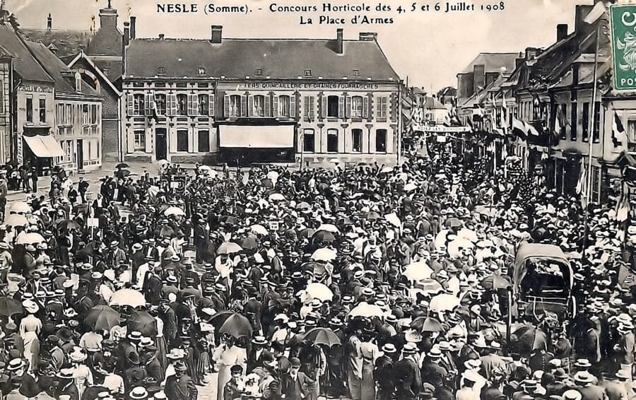 Nesle, 1900