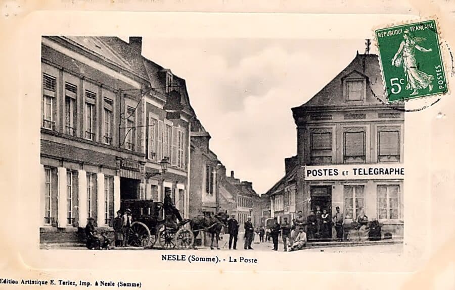 Nesle, 1910