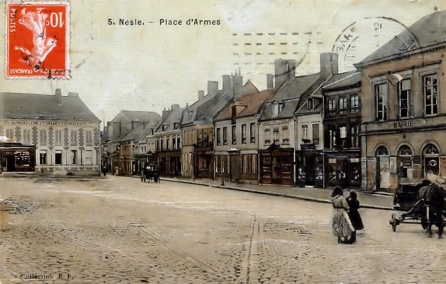 Nesle, 1910
