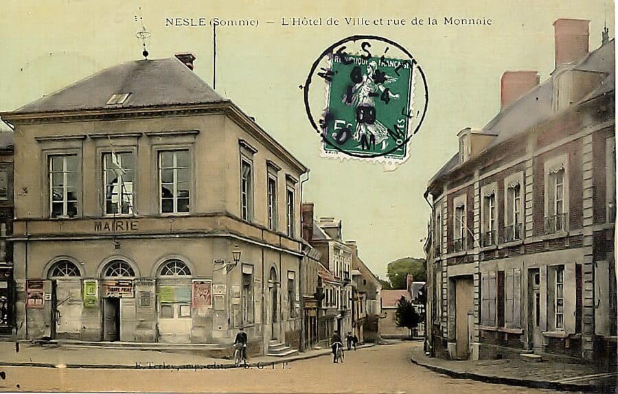 Nesle, 1914