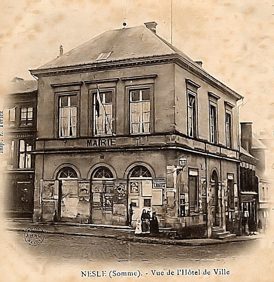 Nesle, 1914