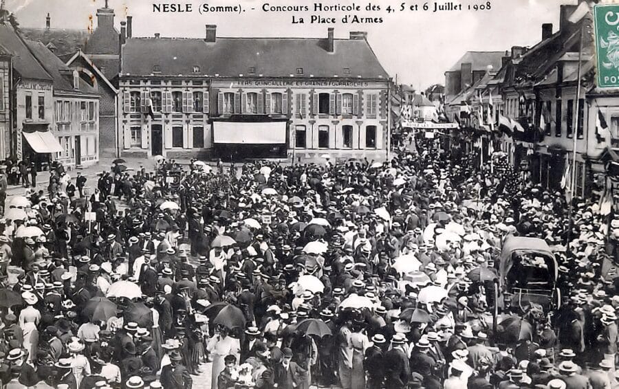 Nesle, 1908