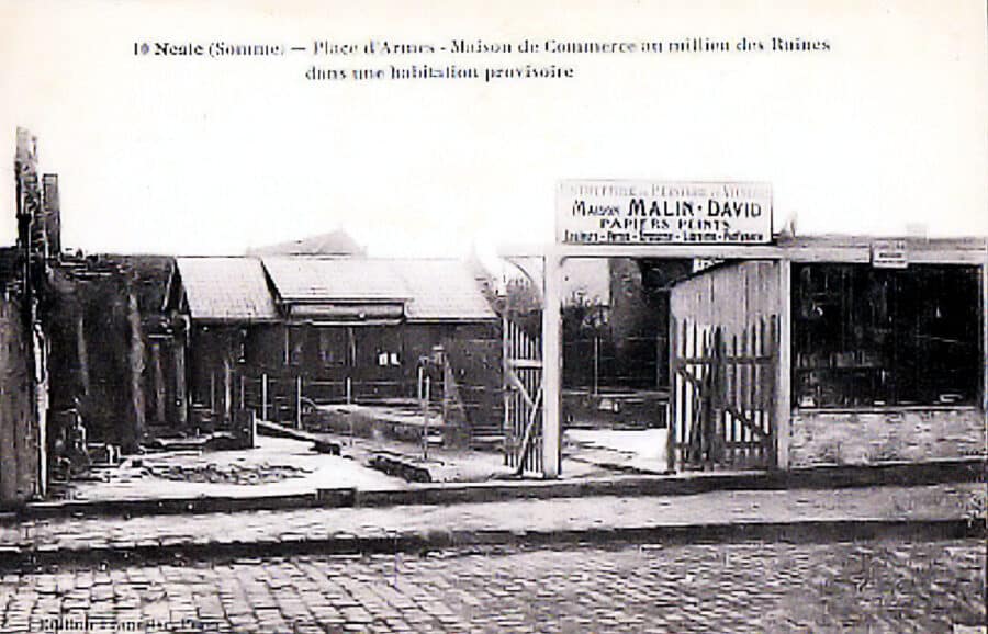 Nesle, 1918