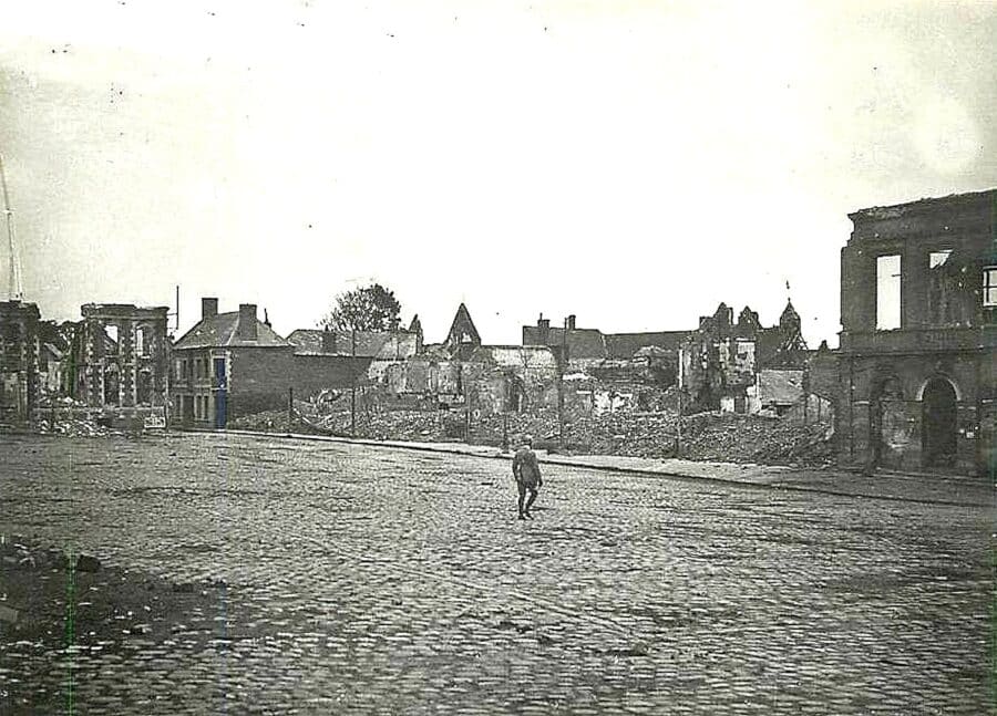 Nesle, 1918