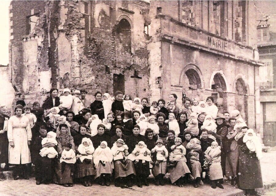 Nesle, 1918