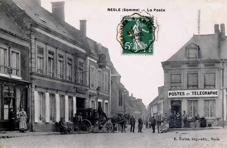 Nesle, 1910