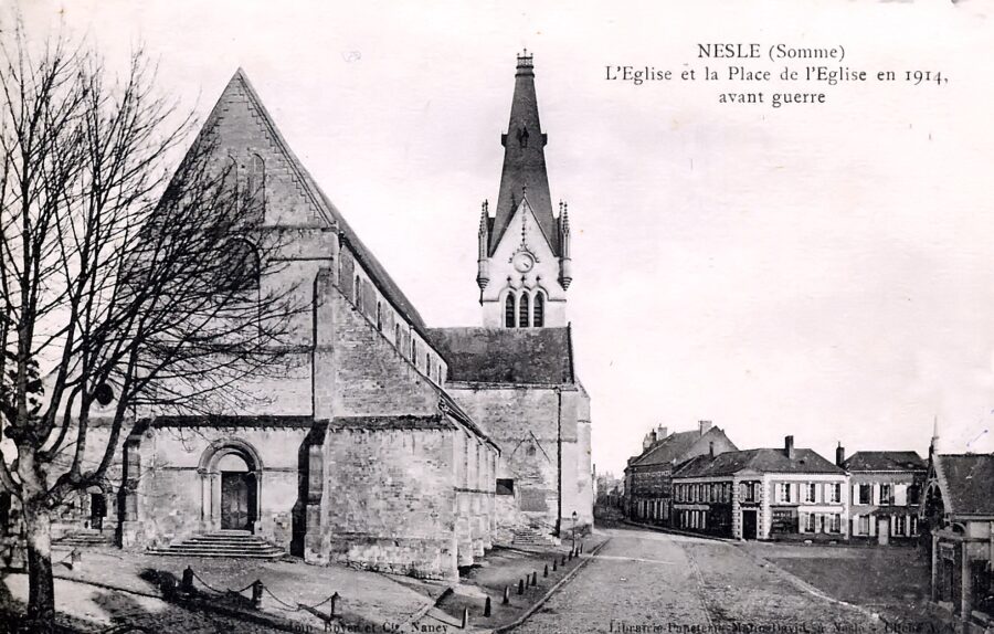 Nesle, 1918