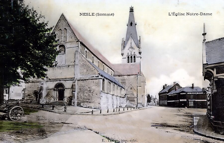 Nesle, 1918