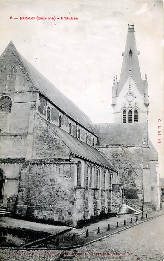 Nesle, 1918