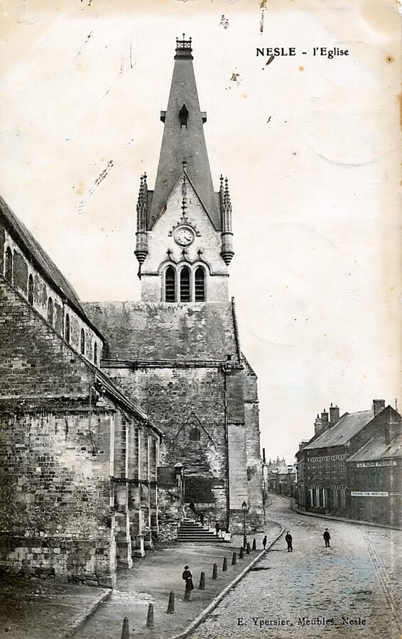 Nesle, 1918
