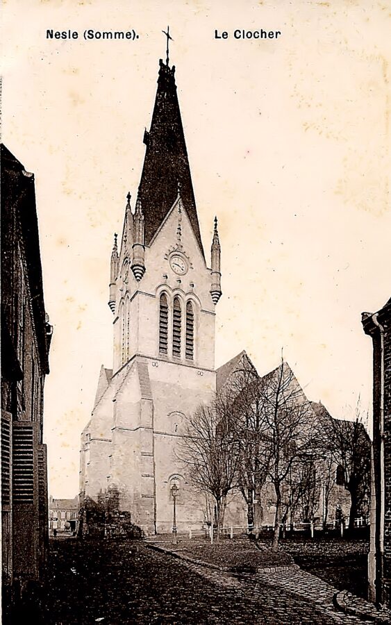 Nesle, 1918
