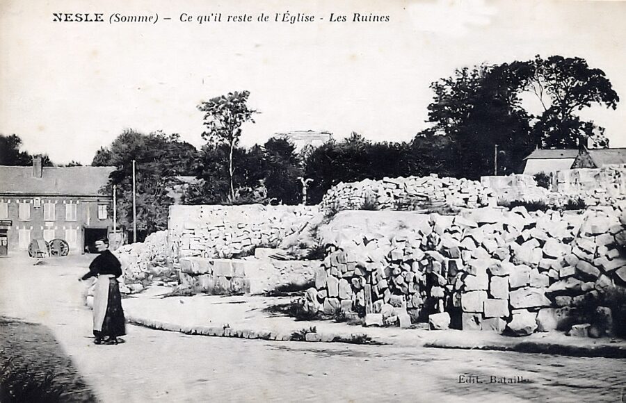Nesle, 1918