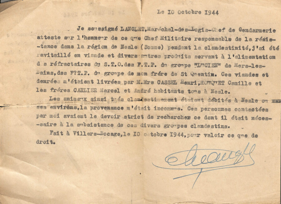 Photo d’archive de Nesle