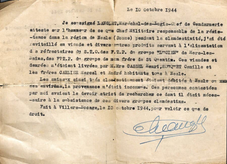 Photo d’archive de Nesle