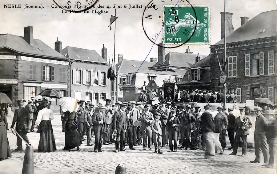 Nesle, 1908